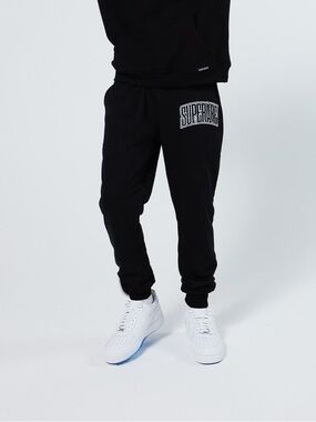 Black Logo Jogger Pants